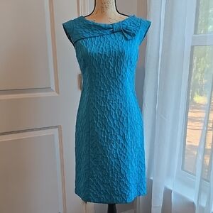 New Directions Turquoise Mini Dress